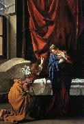 Orazio Gentileschi Annunciation   77 oil painting on canvas